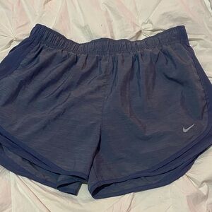 Nike Women's Dark Blue Athletic Shorts